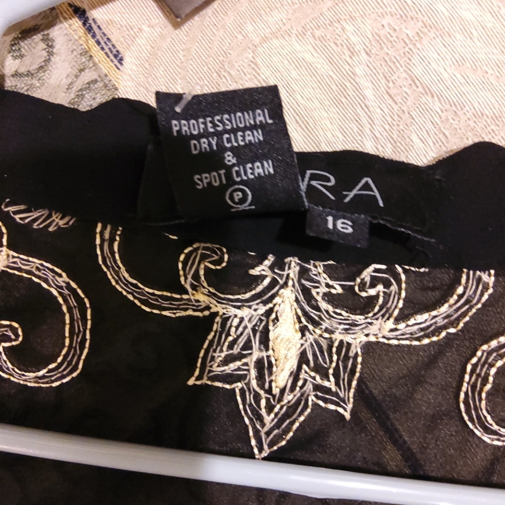 JKARA black sheer top/blouse - Picture 12 of 15